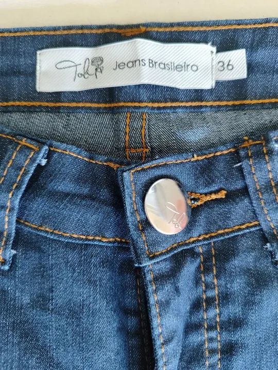 Jeans Feminino Azul - Tamanho 36