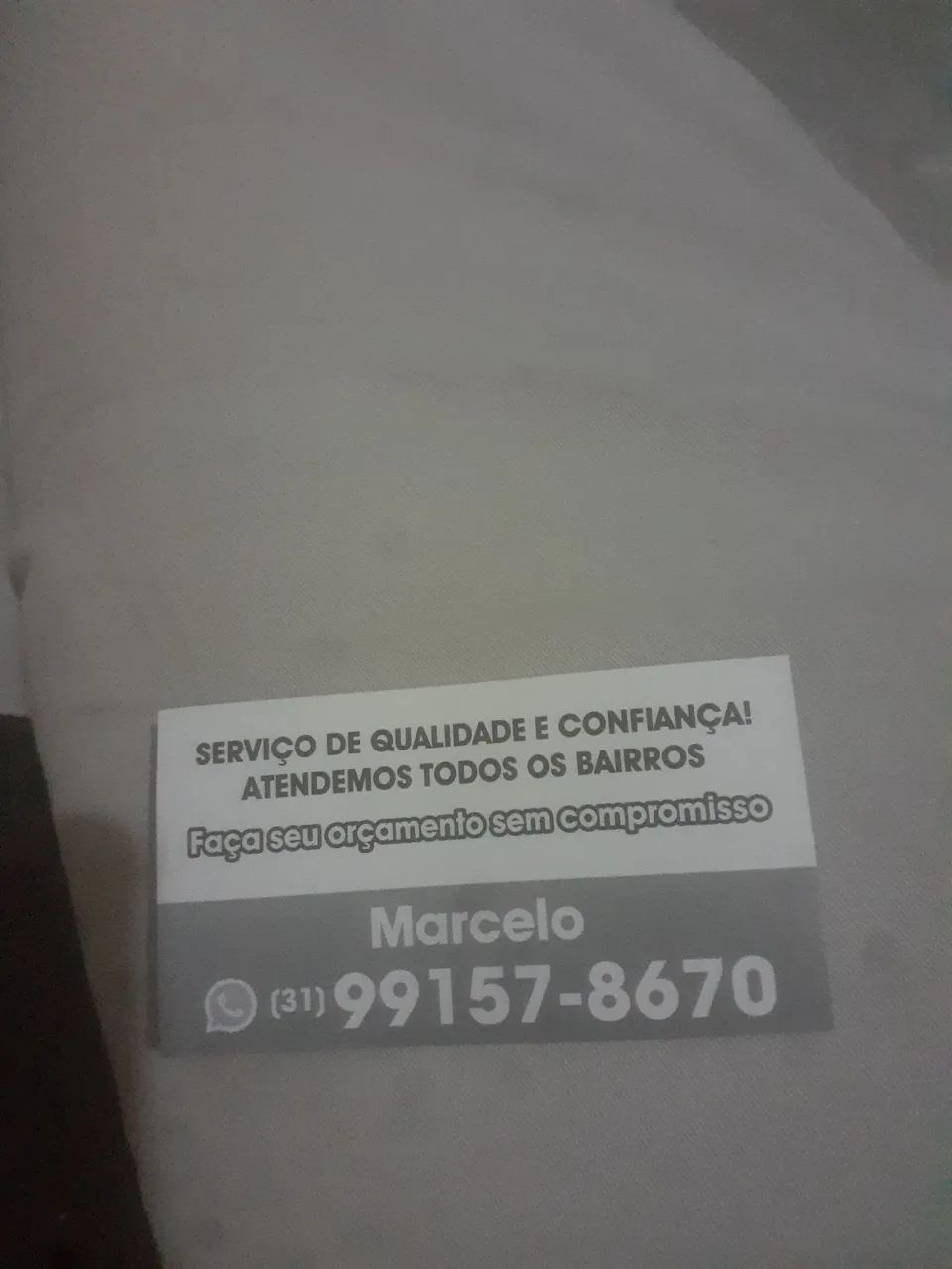 Serviço de Qualidade e Confiança!