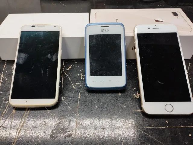 TRÊS APARELHOS CELULAR PARA RETIRADA DE PEÇAS - Foto 3
