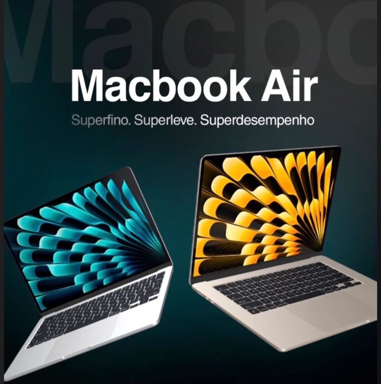 MacBook Air M3 | 256GB | 8GB RAM | Novo E Lacrado - Notebooks