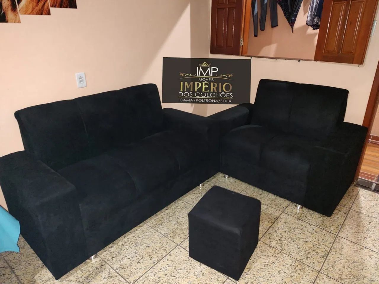 Conjunto de Sofá 2 e 3 lugares
