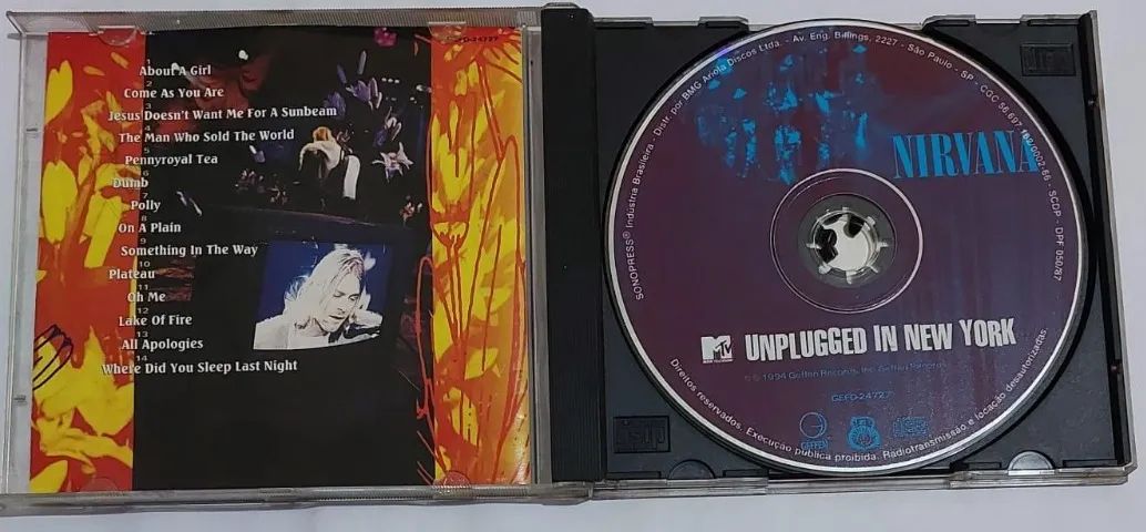 Cd Nirvana Unplugged In New York - Foto 2