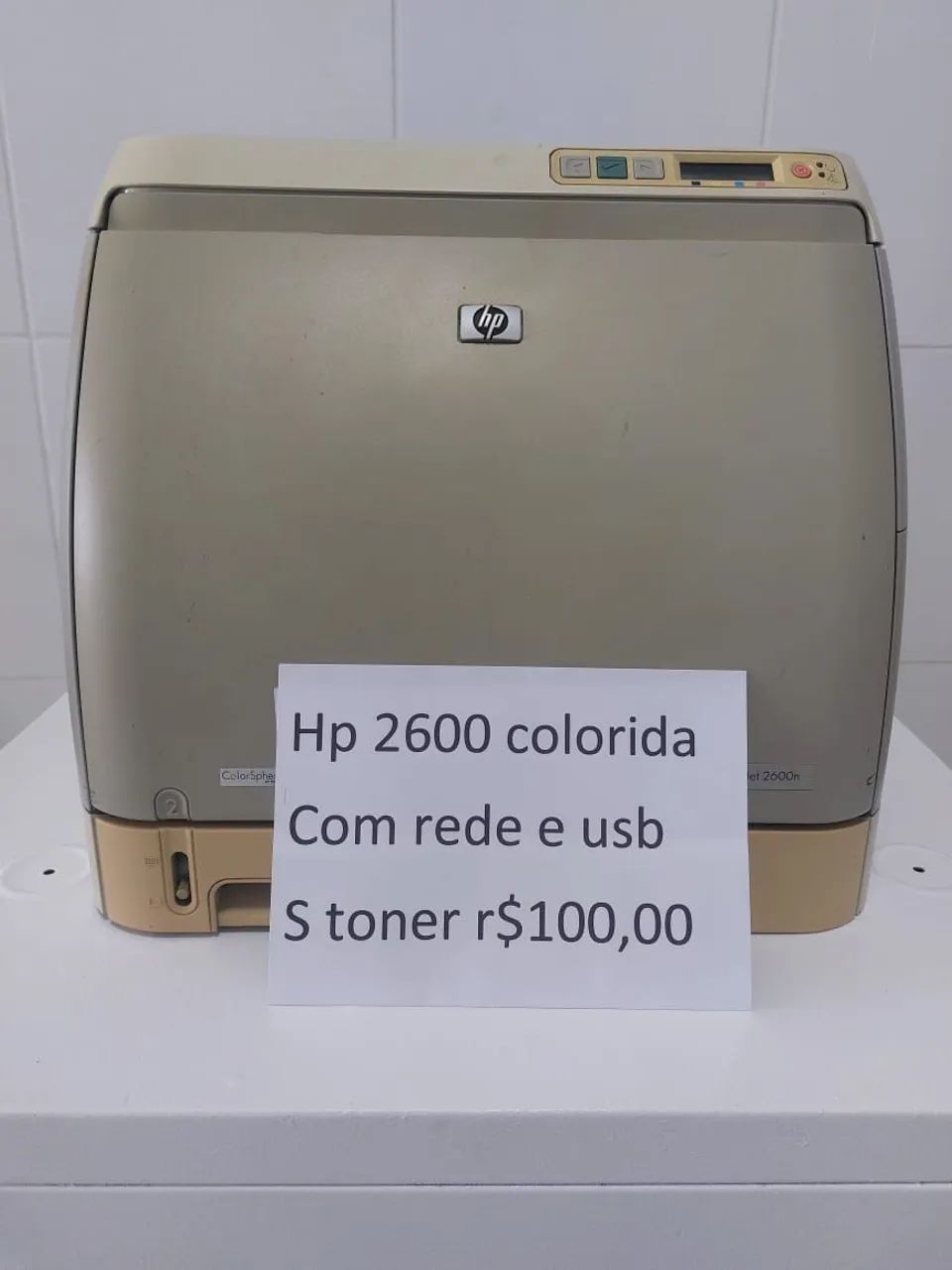 Impressora laser color Hp 2600