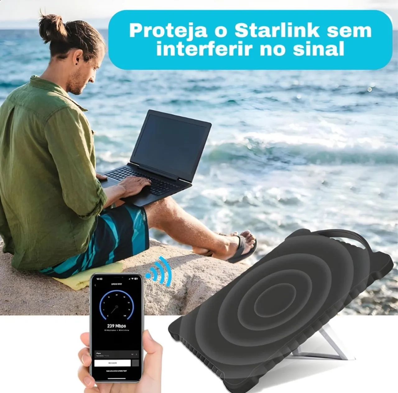 Capa protetora para starlink mini