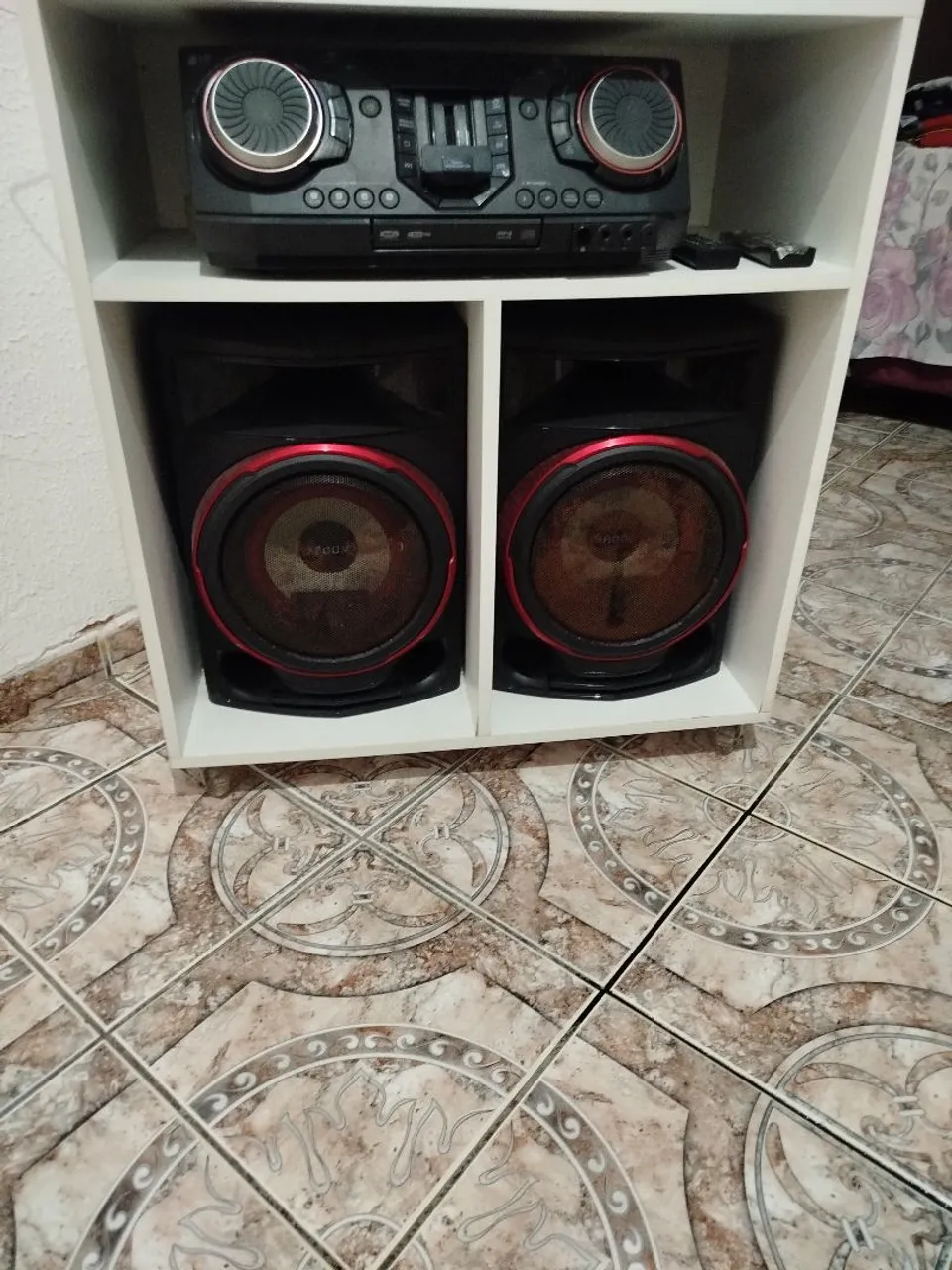 Som LG com USB bluetooth,cd impecável e potente