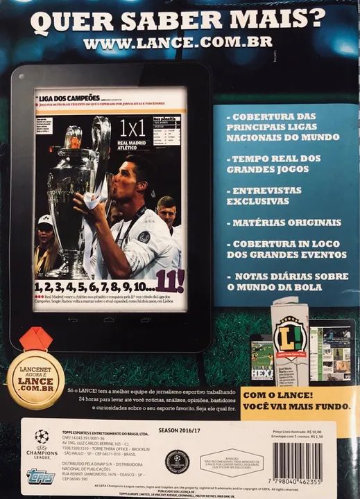 Álbum da Champions League 2016/17 - Foto 2