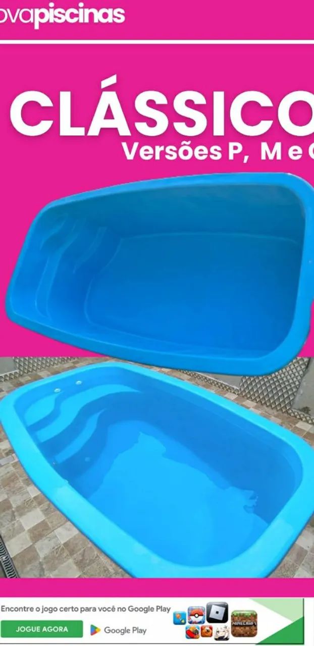 Piscina fibra 6x3x1.40