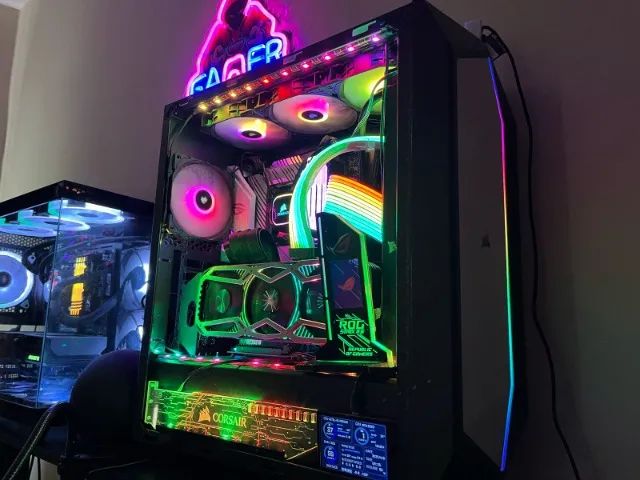 PC GAMER Intel Core I9-10850K+3070 3 COOLERS+32GB+1TB SSD+WATER COOLER+CABOS LIAN LI - Foto 5