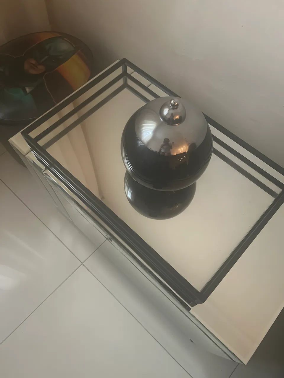 Bandeja espelhada 