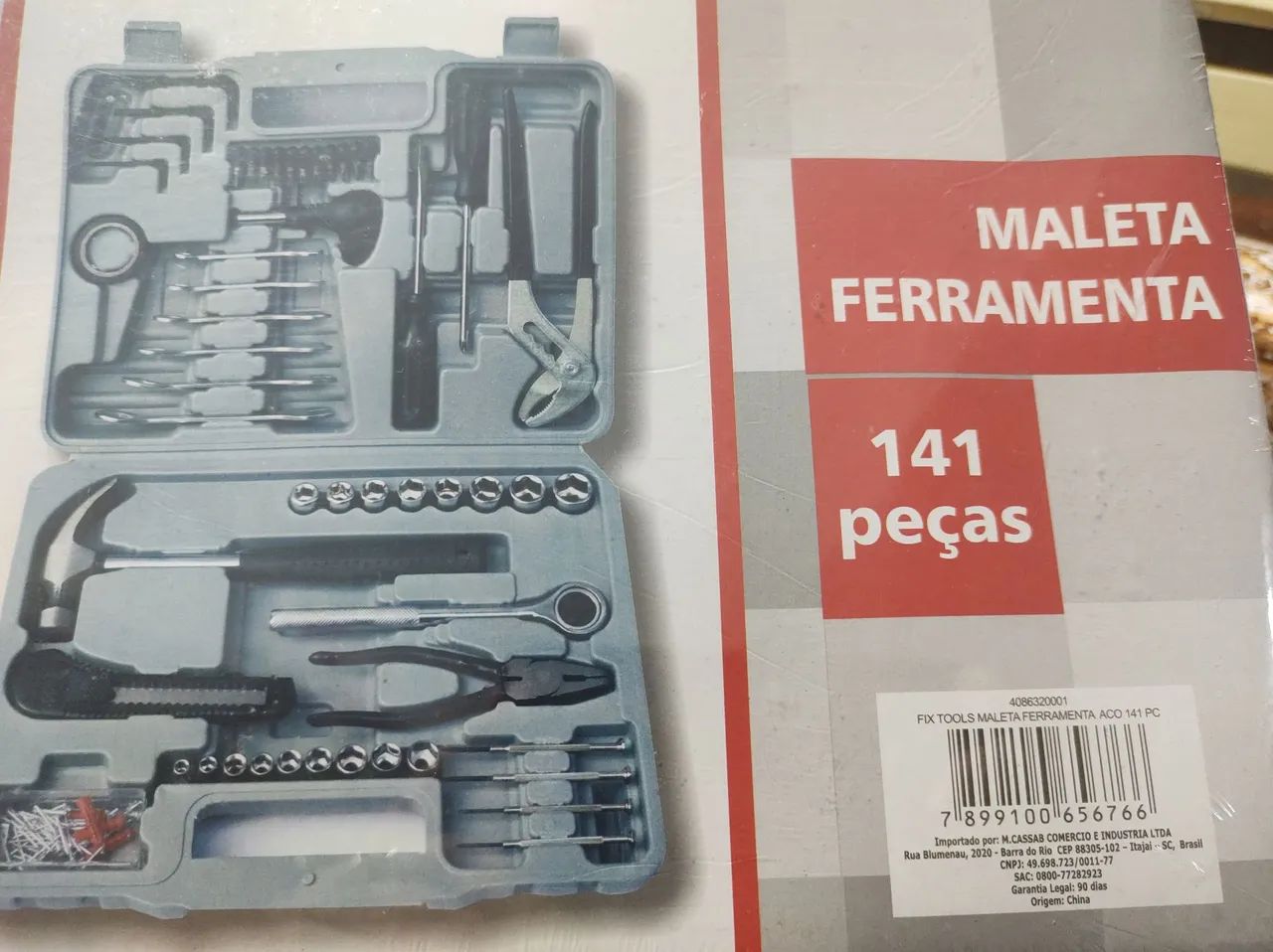 MALETA DE FERRAMENTAS 141 PEÇAS  - Foto 5