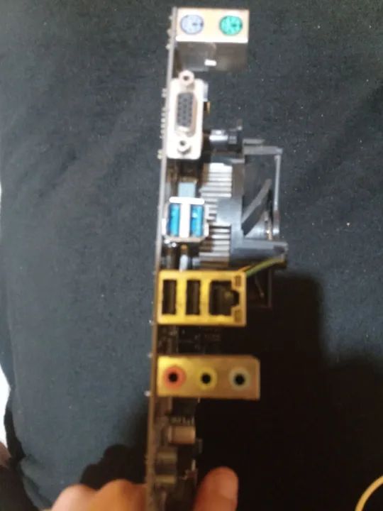 KIT: PLACA MÃE, PROCESSADOR, MEMÓRIAS RAM E FONTE - Foto 5