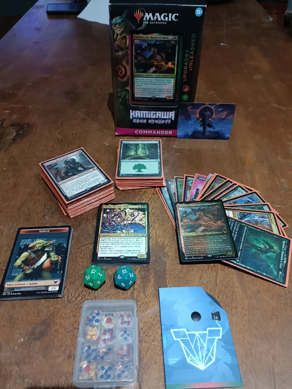 Deck Commander Magic Kamigawa Neon Dynasty - Chishiro