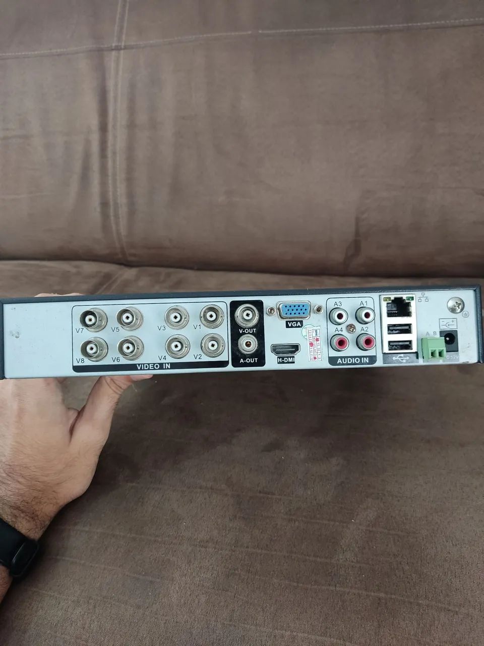 DVR Giga 8 canais + HD + cloud - Foto 2