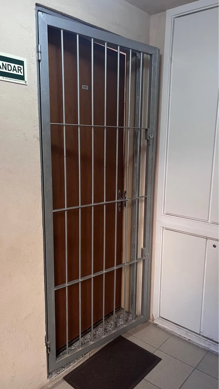 Porta de ferro, proteção para porta.