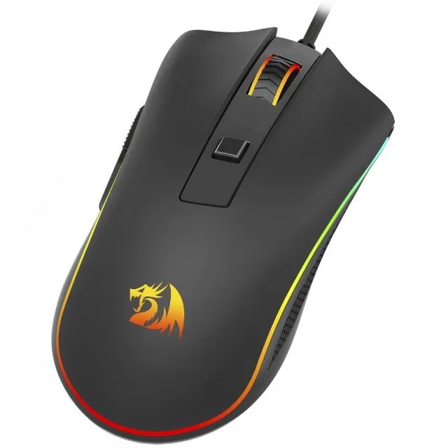 Mouse Gamer Redragon Cobra Cypher Lite, RGB, 12800 DPI, 6 Botões Programáveis - WZetta - Foto 3