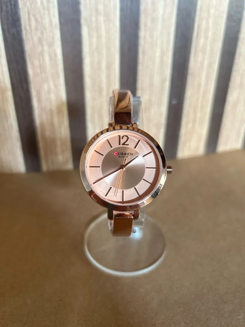 Relógio Curren Blanche Feminino Dourado - Foto 2