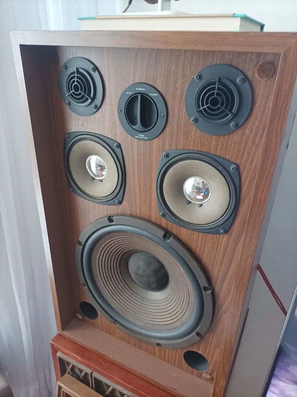 Caixas de Som Kenwood Vintage KL-555D - Foto 3