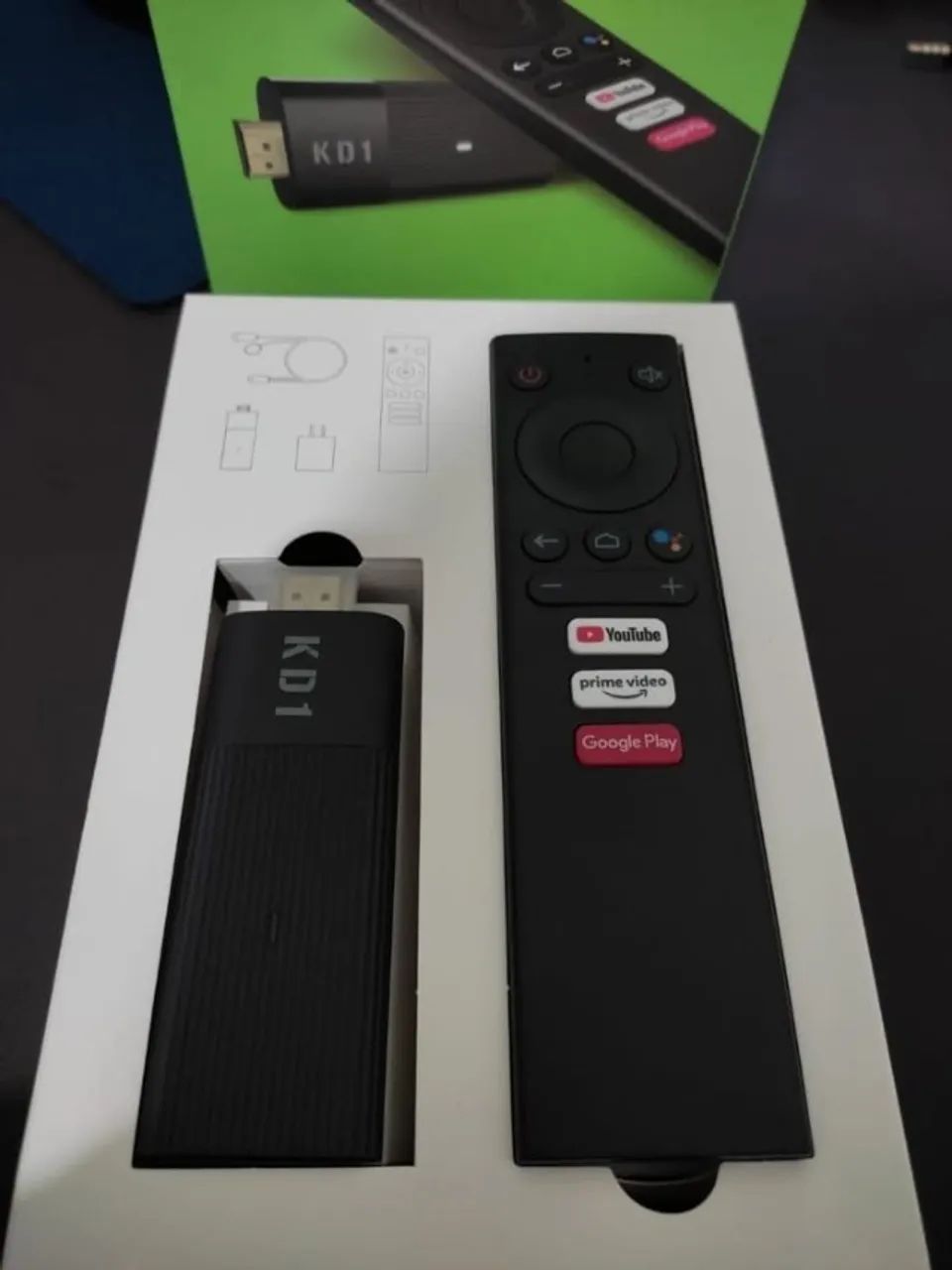 Mecool Kd1 Tv Stick/4k/Android Tv 10/Chromecast integrado/Comandos de Voz - Foto 3