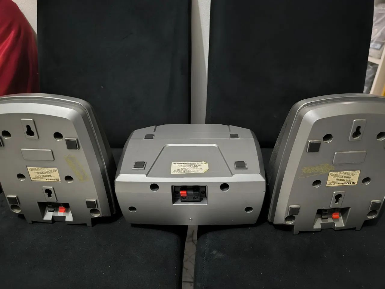 Conjunto de Caixas surround Sharp - Foto 4