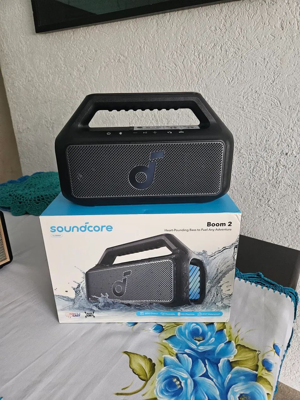 Caixa de Som Bluetooth Soundcore Boom 2 ZERADA!!