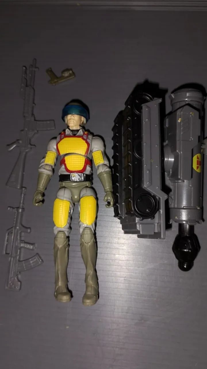 GIJoe BOMBARDIER (v1) S.A.F. EXPERIMENTAL WEAPONS  - Foto 2