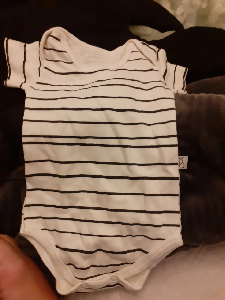 Body listrado infantil
