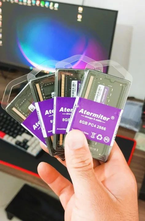 Memória Ram DDR4 16GB Notebook - Novo/Lacrado - Entrego!