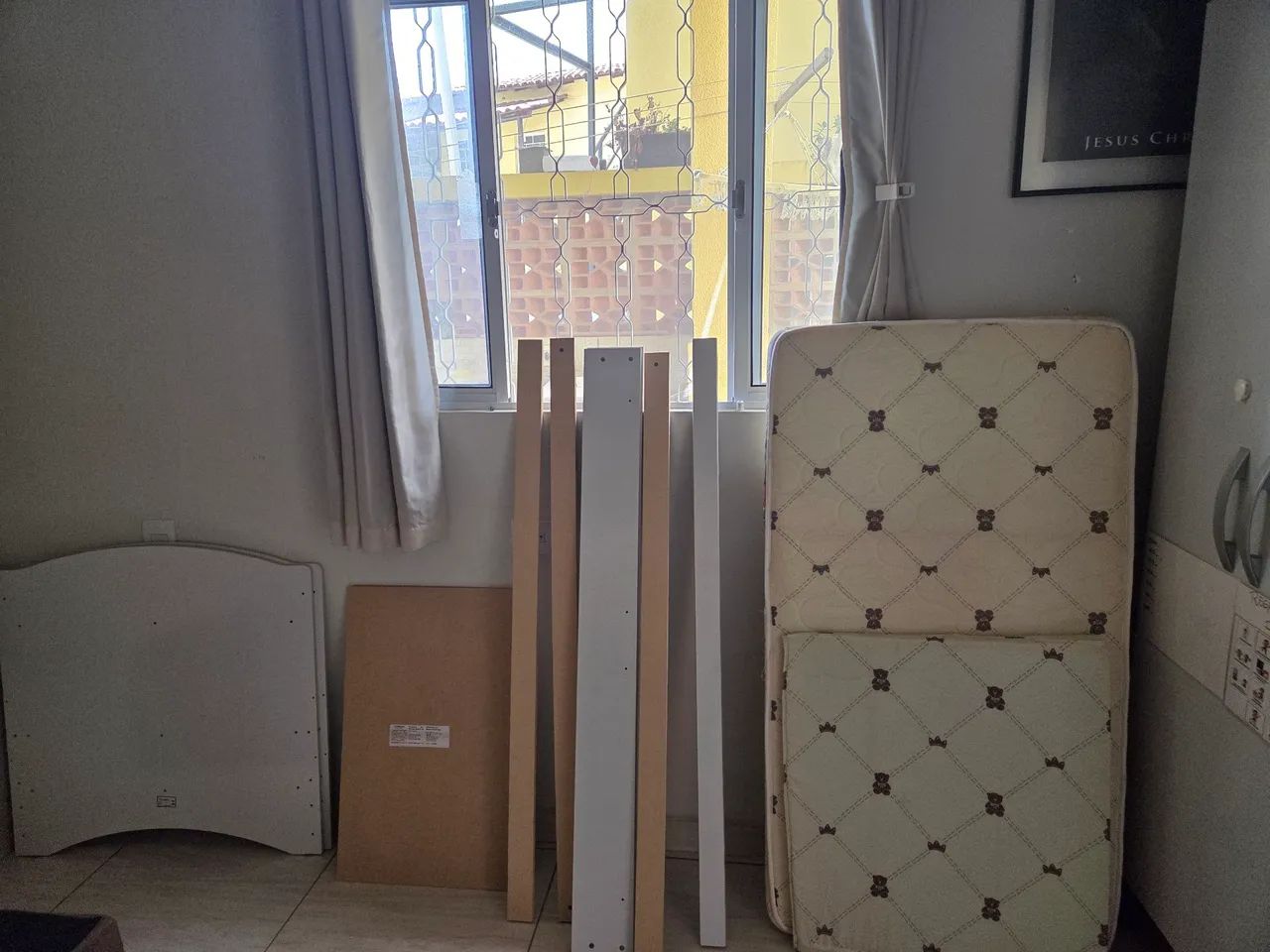 Berço mini cama com colchão 