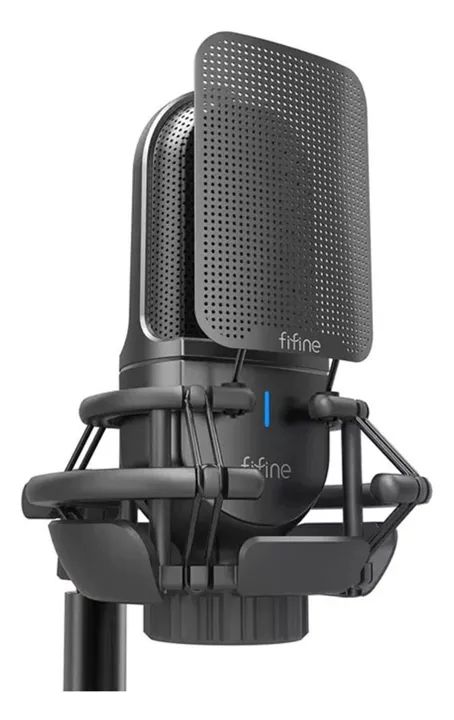 Microfone Fifine K726 Condenador Gravação, Streaming, Estúdio