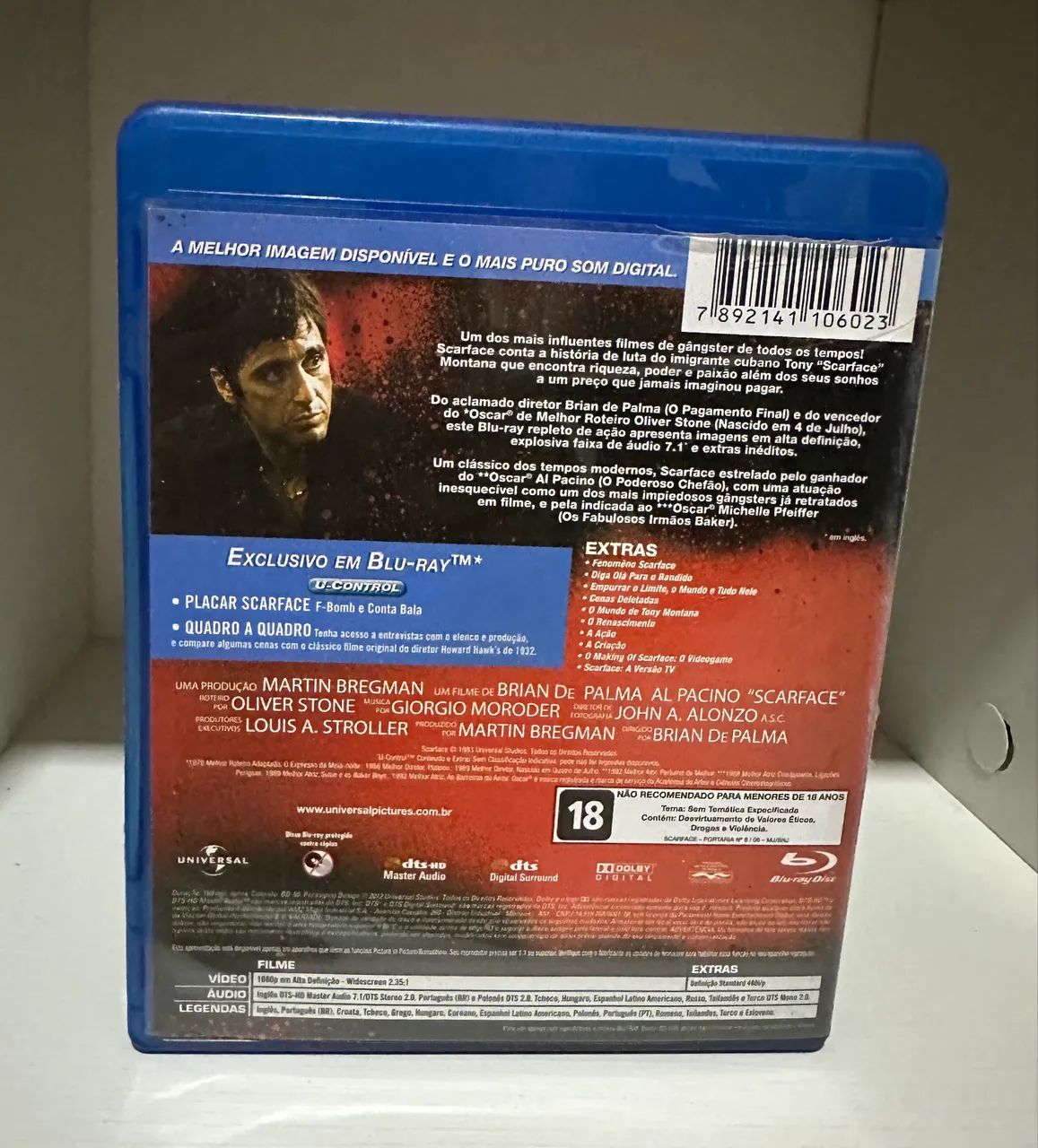 Blu Ray Scarface - Al Pacino - Foto 2