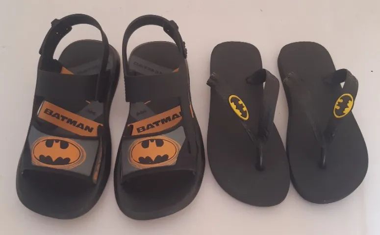 Chinelo e Sandalia do Batmam nº29 Grendenekids