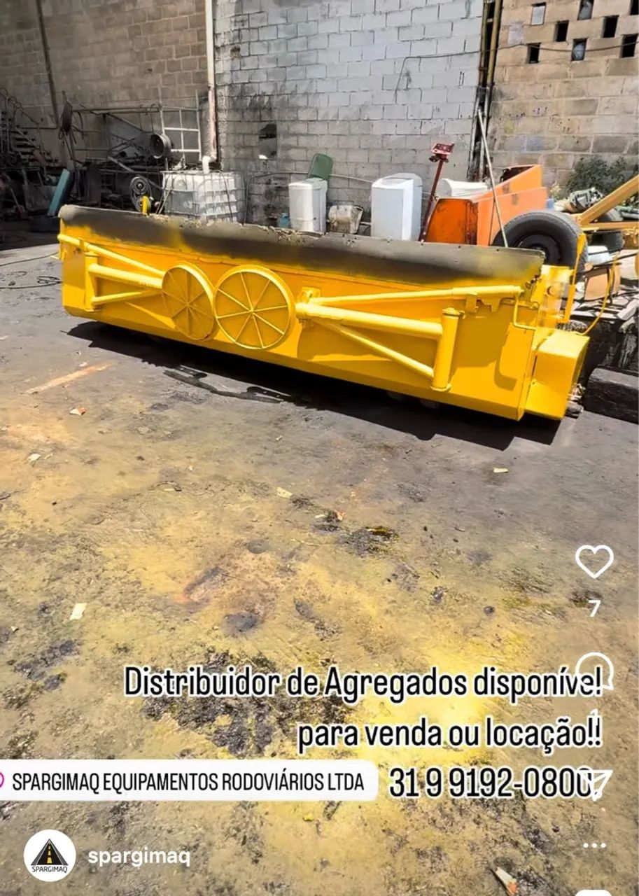 Distribuidor de agregados. - Foto 5