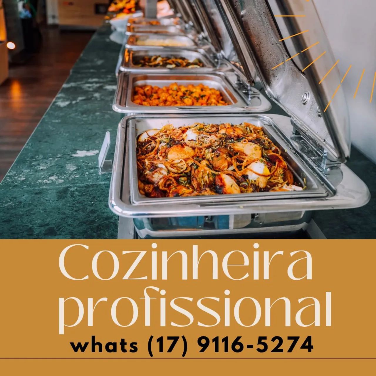 Cozinheira profissional