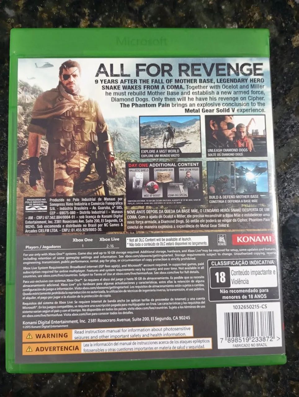 Metal Gear Solid V: The Phantom Pain - Xbox One - Foto 4