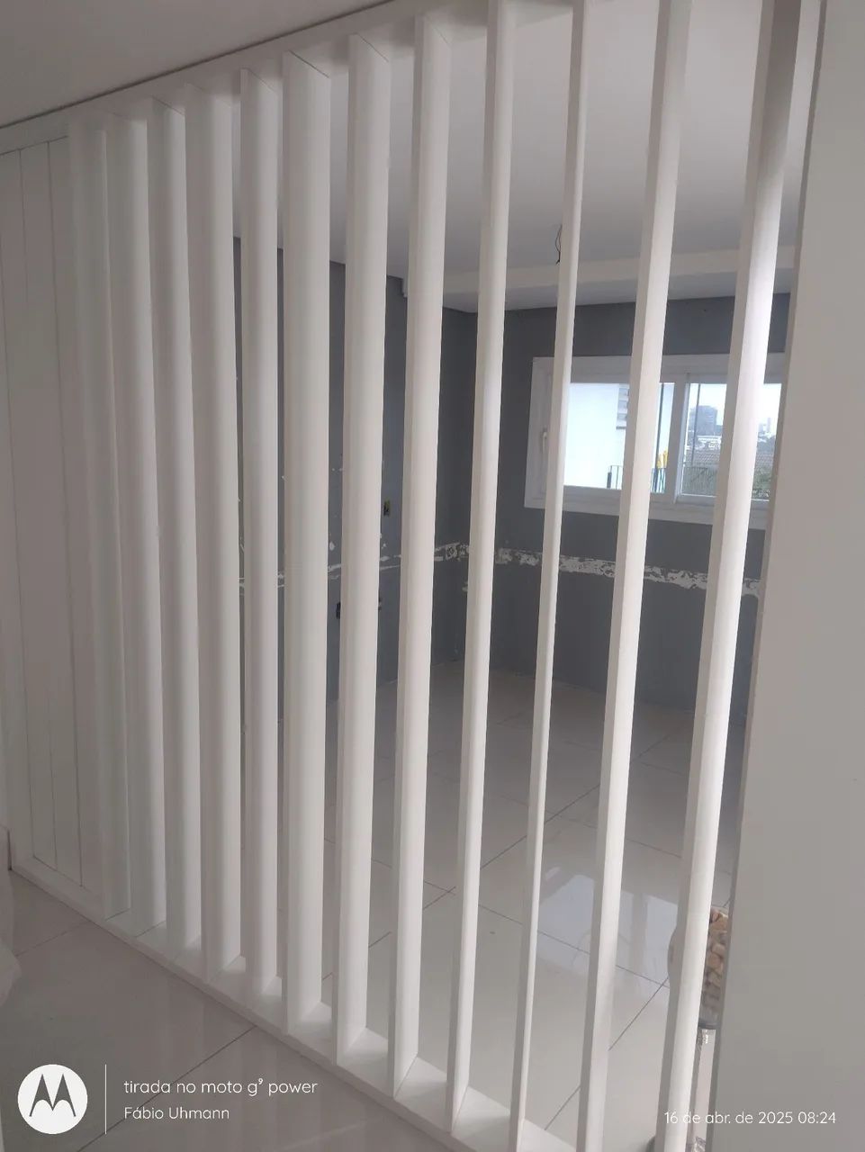 Divisórias  de madeira branca para decoração - Foto 3