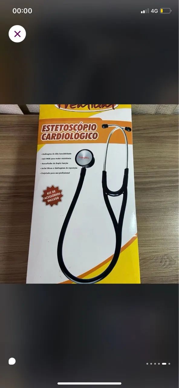Estetoscópio premium cardiológico 64285809092867124