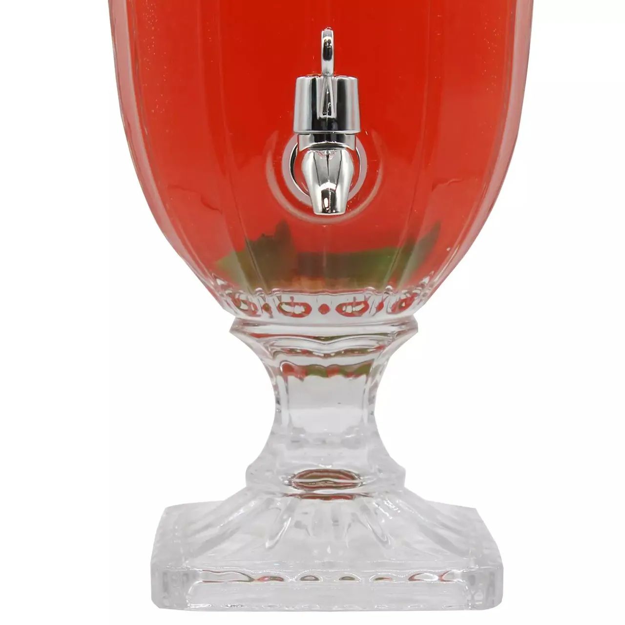 Suqueira Dispenser Bebidas Água Suco 3 Litros Cristal Luxo - Foto 6