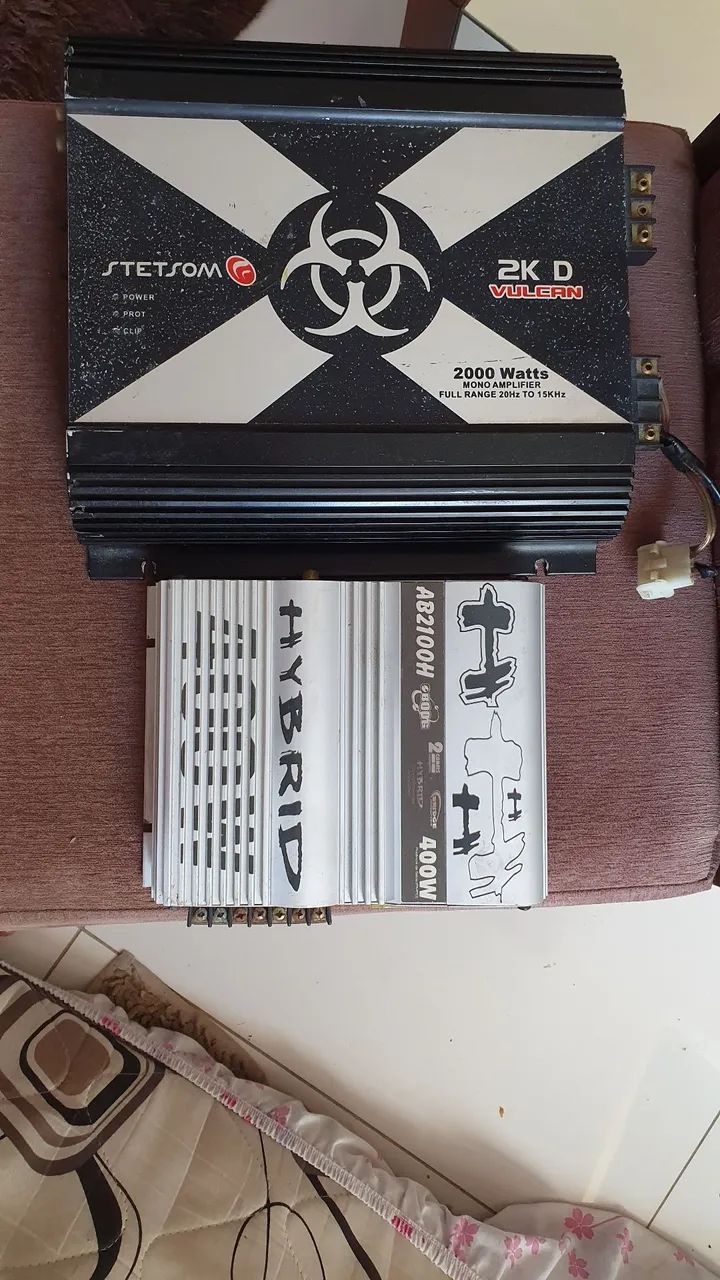 Modulo Amplificador de Áudio Stetsom 2000W e Hybrid 400W