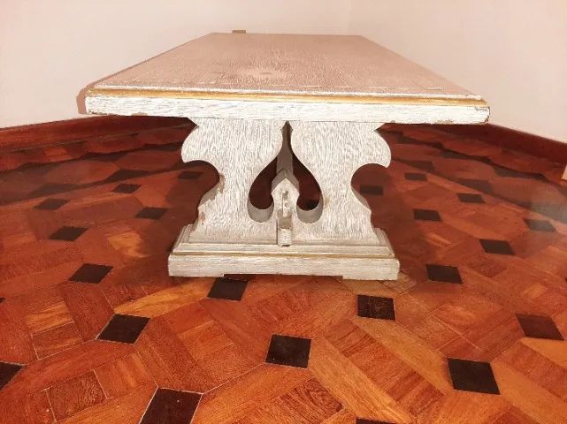 Móvel - Mesa de Centro - Antiga em madeira maciça no estado. - Foto 3