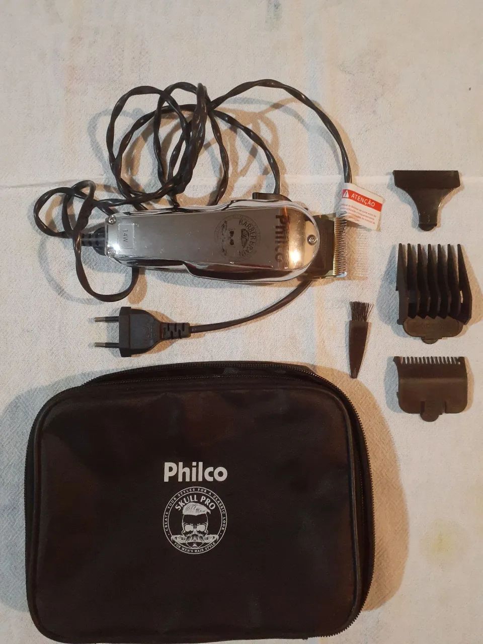 Máquina de cortar cabelo Philco Barber Pcross - Foto 3