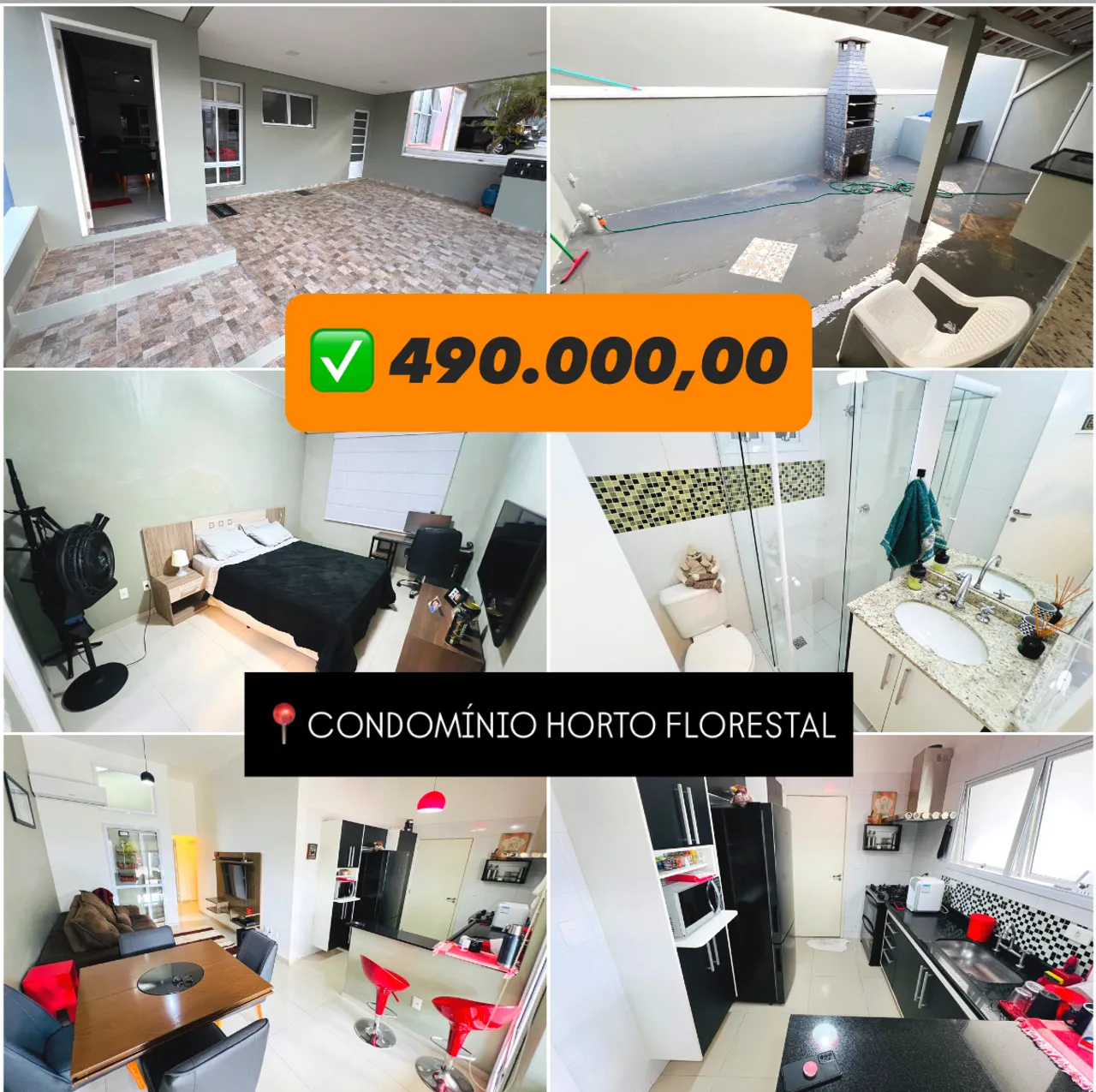 Condomínio Horto Florestal 490 mil