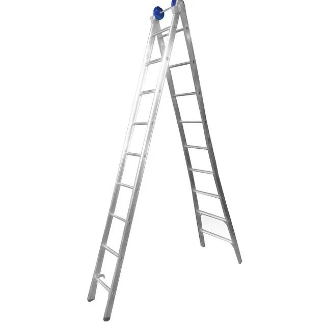 Escada Extensiva 4 em 12 x 9 Degraus em Alumínio REAL ESCADAS - Foto 5