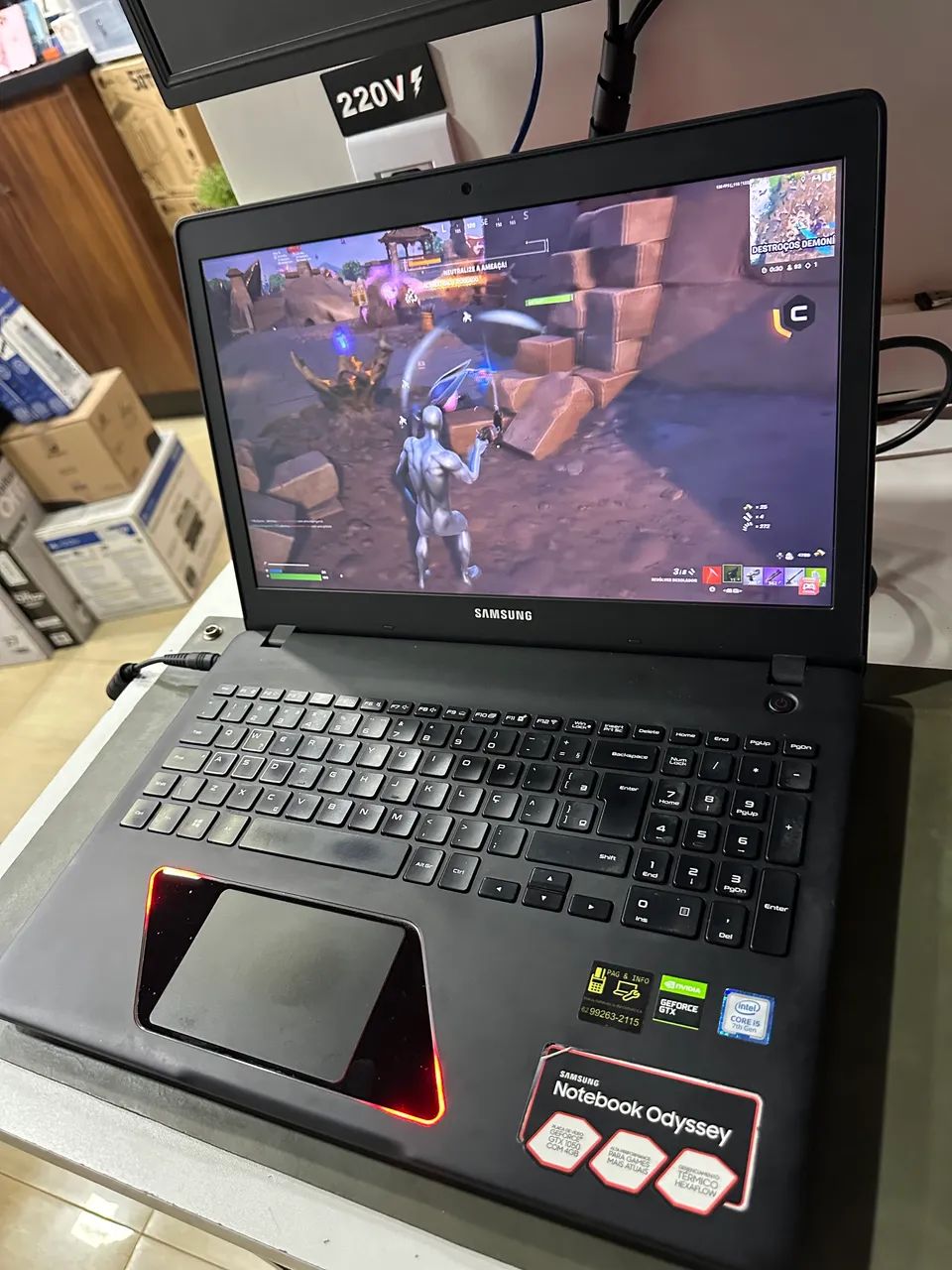 Promoção!!!! Notebook Gamer Samsung Odissey - Foto 3