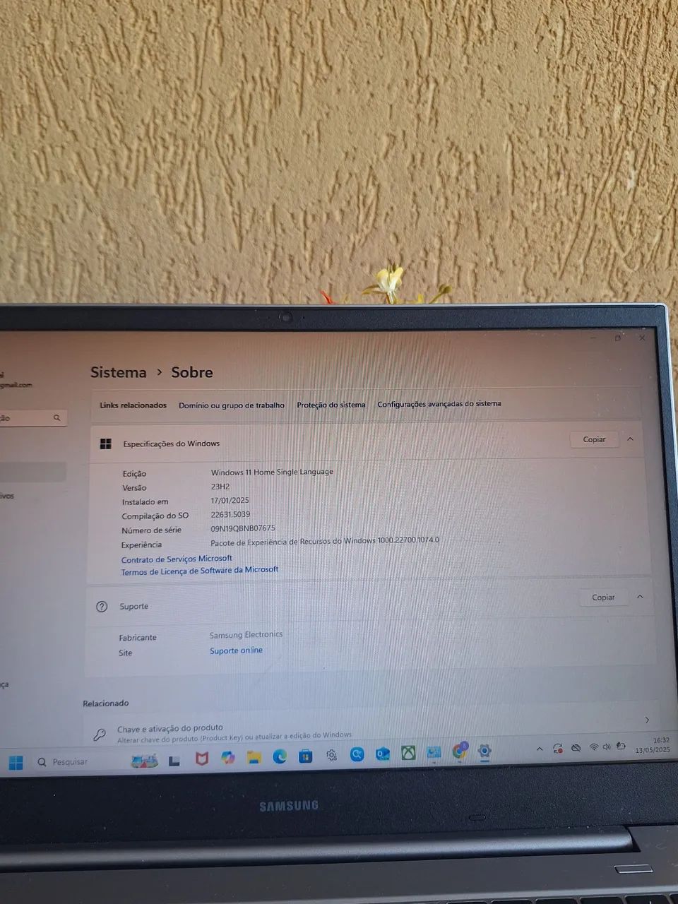 Notebook Samsung Book E20 - 4GB RAM - HD 500GB - Foto 3