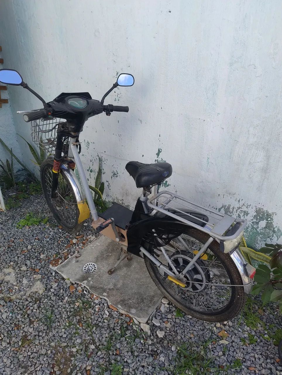 Bicicleta elétrica sem bateria