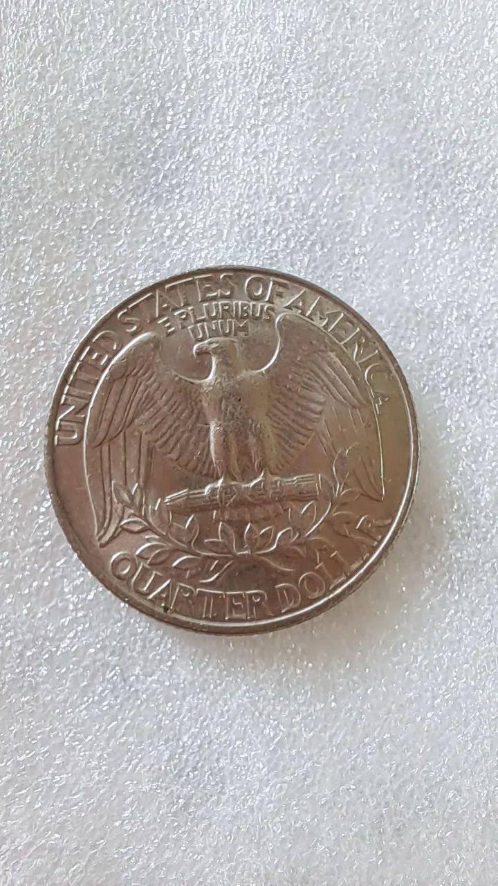 Moeda rara e antiga! Quarter dollar 1991! - Foto 2