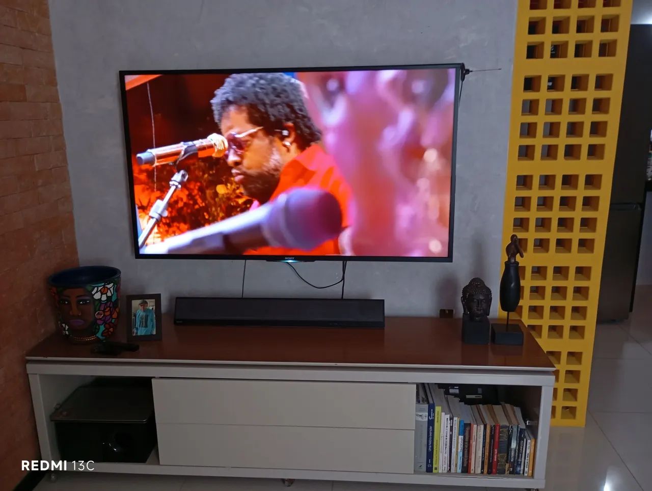 Linda tv Sony smart 60 polegadas e soundbar  - Foto 3