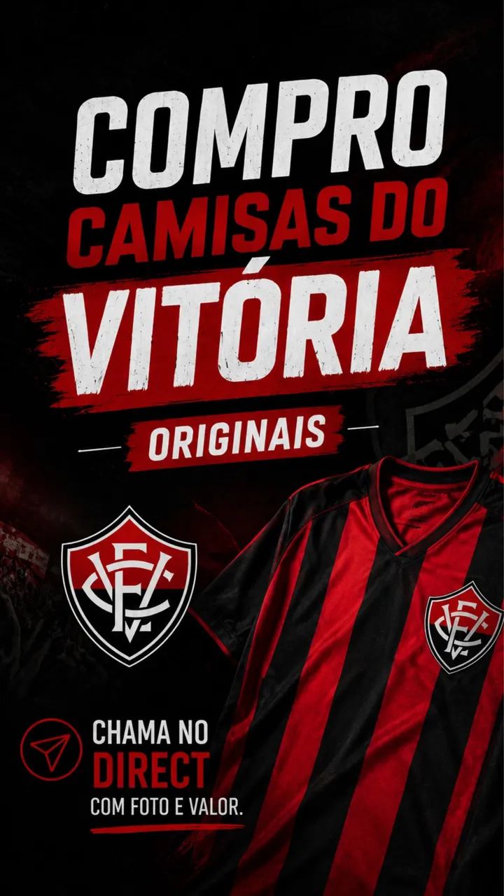 Camisas Vitória Usadas em jogo