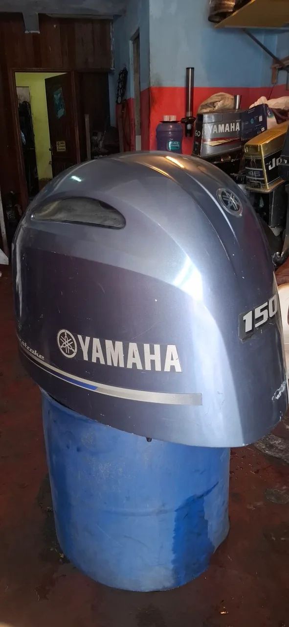 CAPÔ DO MOTOR DE POPA F150HP YAMAHA 4T - Foto 2
