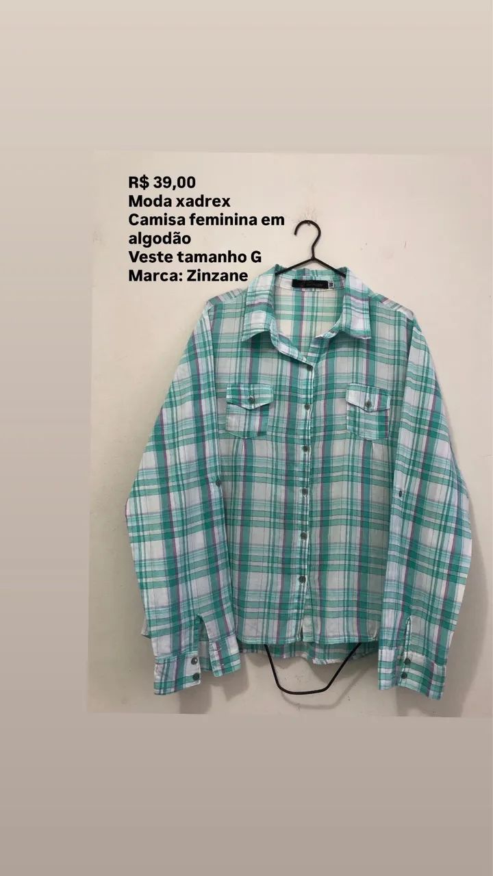 Camisa feminina G Zinzane - Foto 3